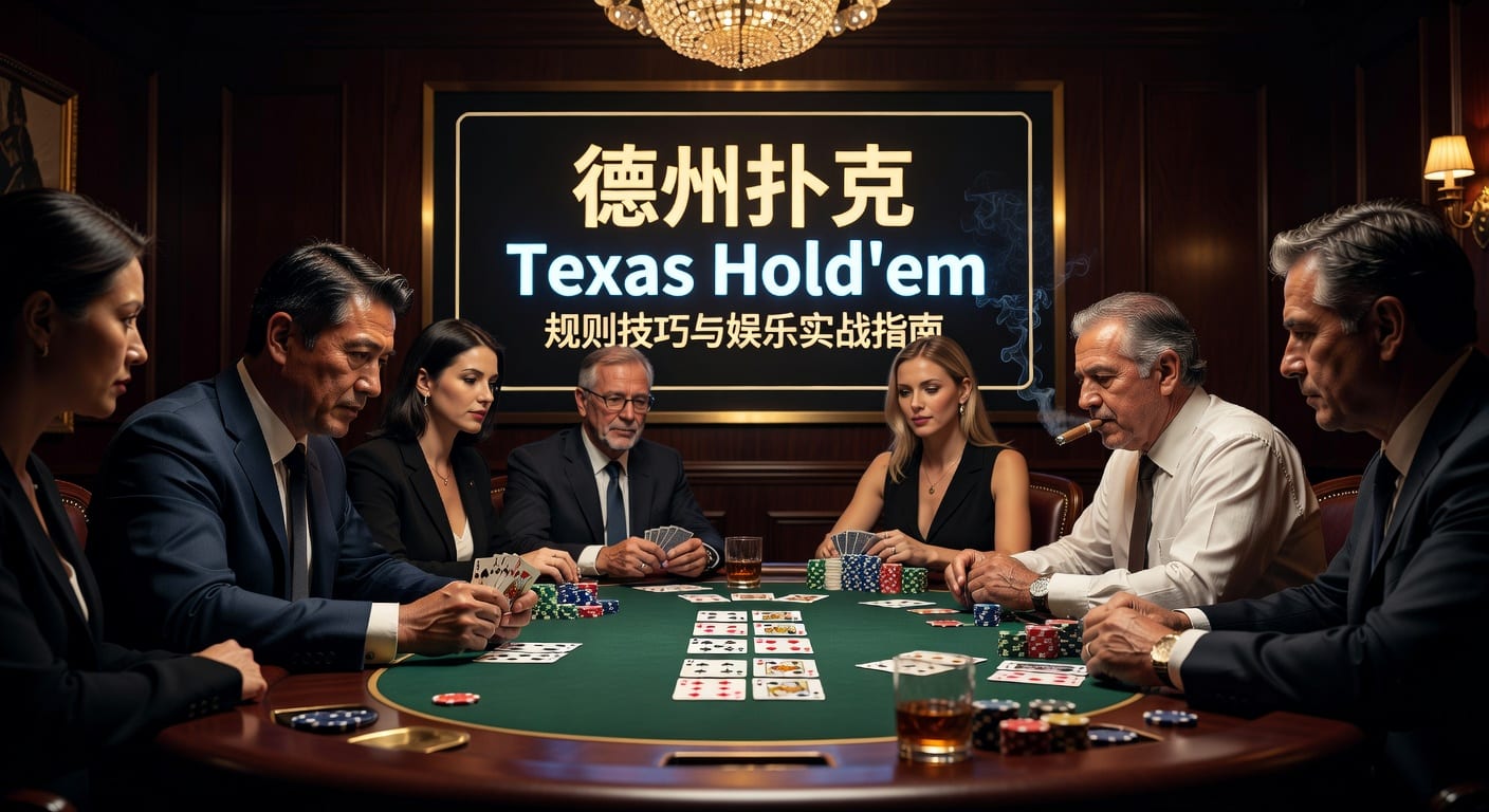 德州扑克 Texas Hold'em 规则与实战思路｜虎牙体育官网
