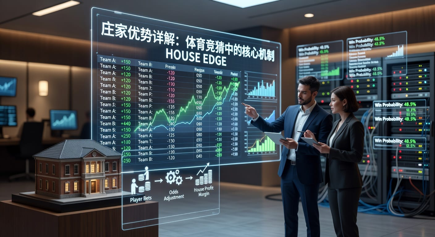 庄家优势 house edge：体育投注技巧与赔率思路
