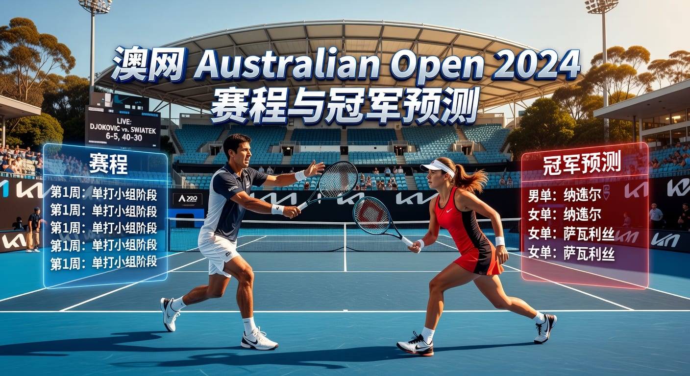 澳网 Australian Open 2026赛前看点与赔率解读｜赔率体育官网